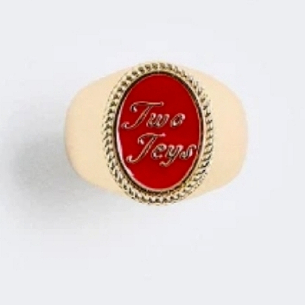 ZARA x TwoJeys Signet Ring